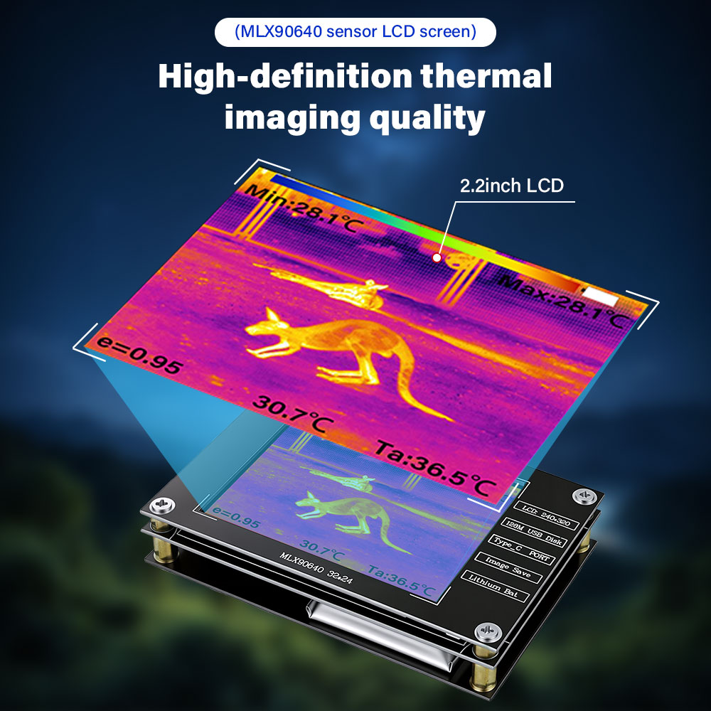 -40 ℃ ~300 ℃   Pencitraan Infr - Thermal Imaging Camera Pcb Repair ulasan dan harga